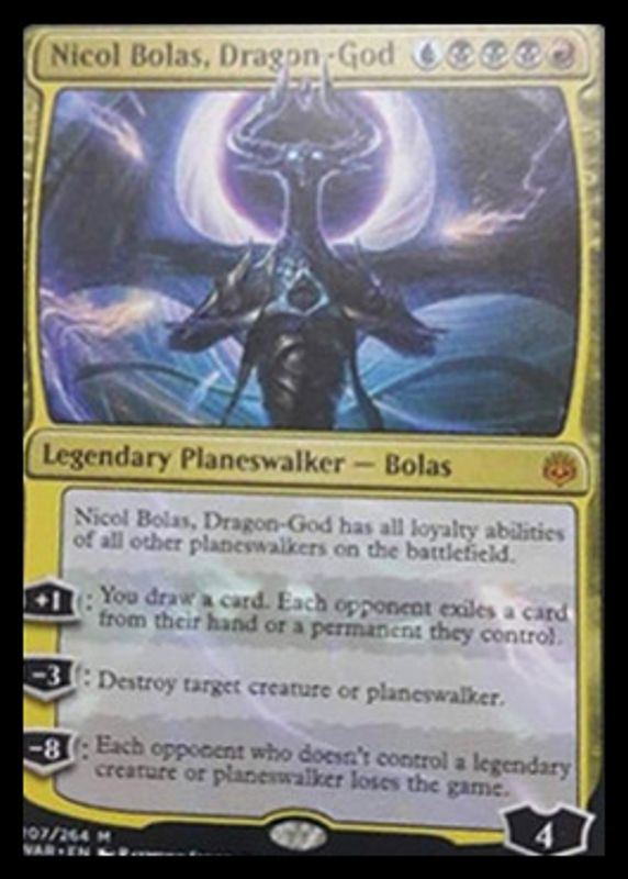 Nicol Bolas, Dragon-God (foil)