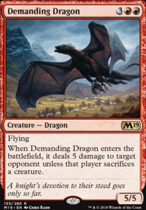 Demanding Dragon