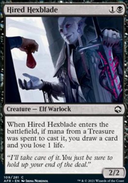 Hovedbilde Hired Hexblade (foil)