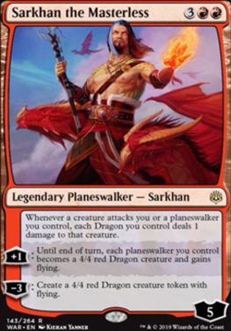 Hovedbilde Sarkhan the Masterless (foil)