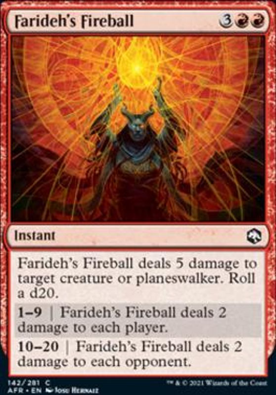 Farideh's Fireball