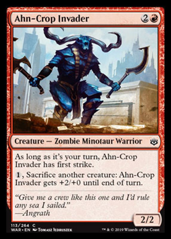 Ahn-Crop Invader (foil)