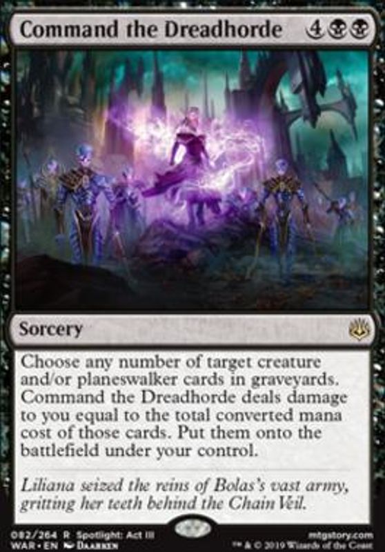 Command the Dreadhorde