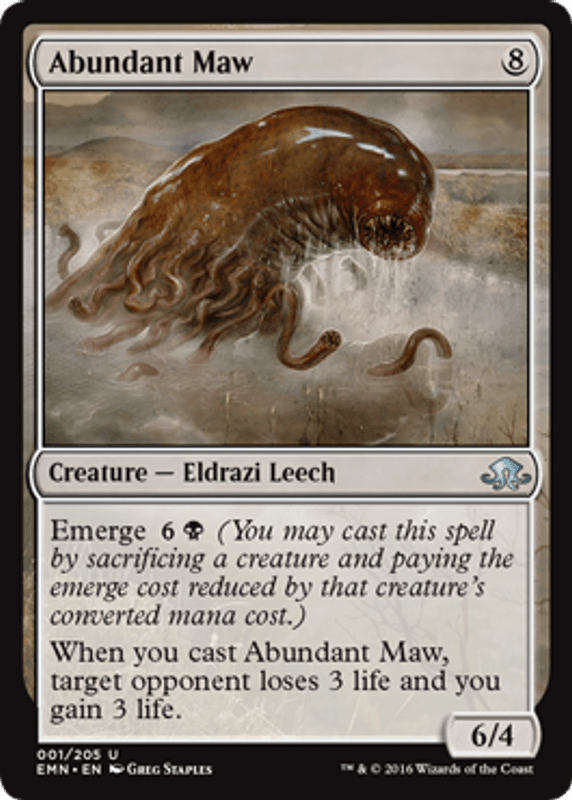 Abundant Maw