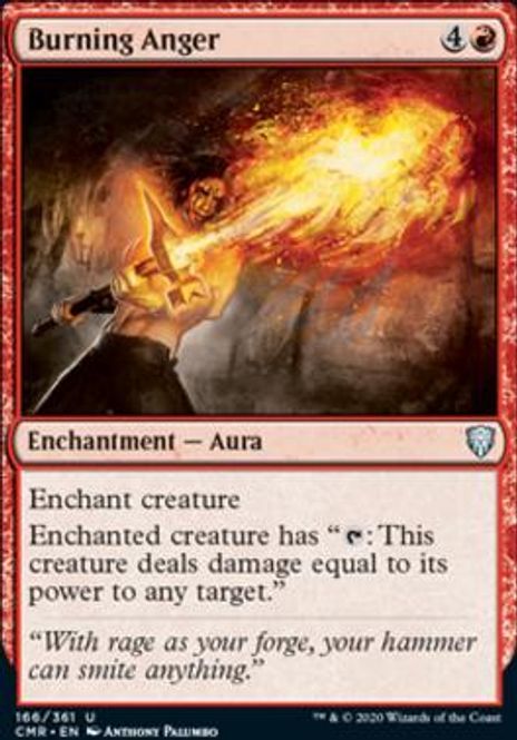 Hovedbilde Burning Anger (foil)