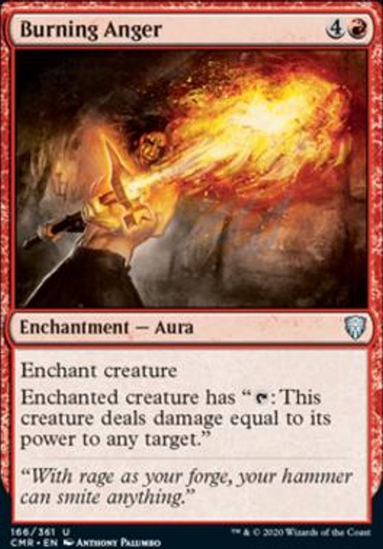 Burning Anger (foil)