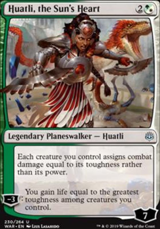 Huatli, the Sun's Heart