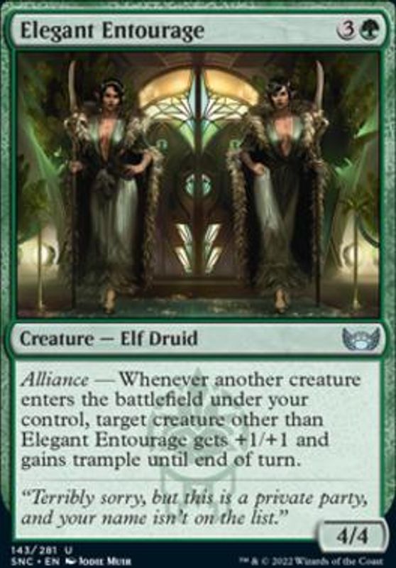 Elegant Entourage