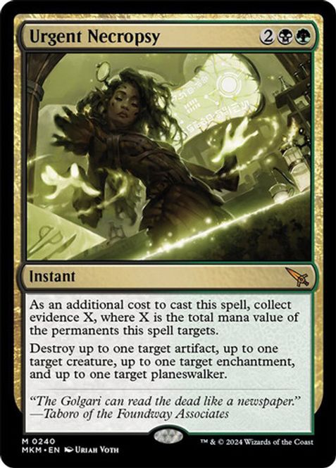 Hovedbilde Urgent Necropsy (Foil)