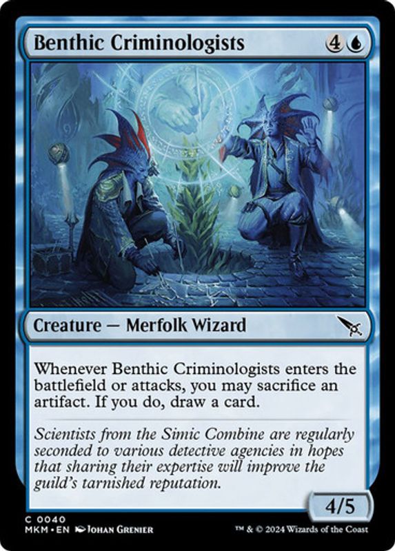 Benthic Criminologists (Foil)