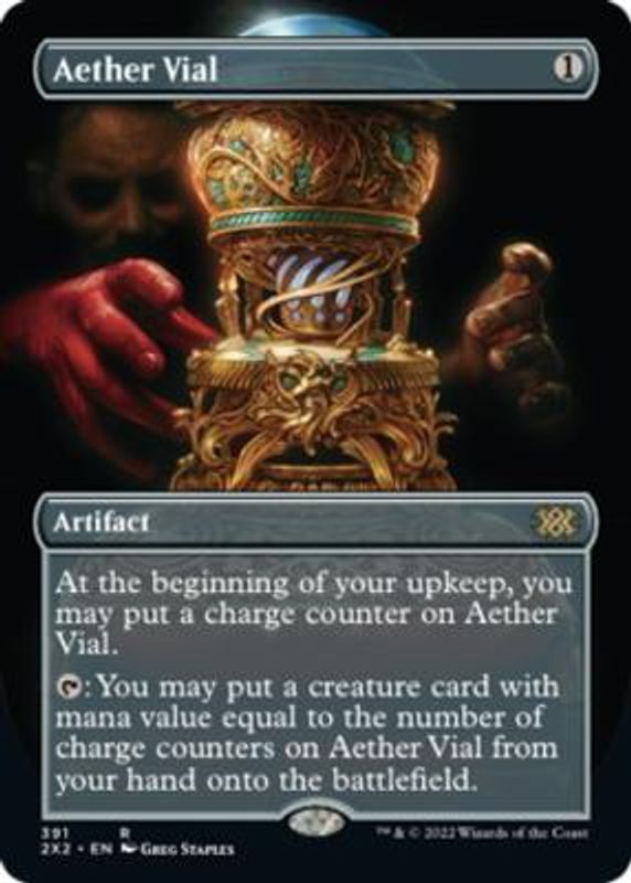 Aether Vial (Borderless) (foil)