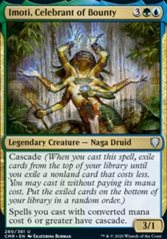 Imoti, Celebrant of Bounty