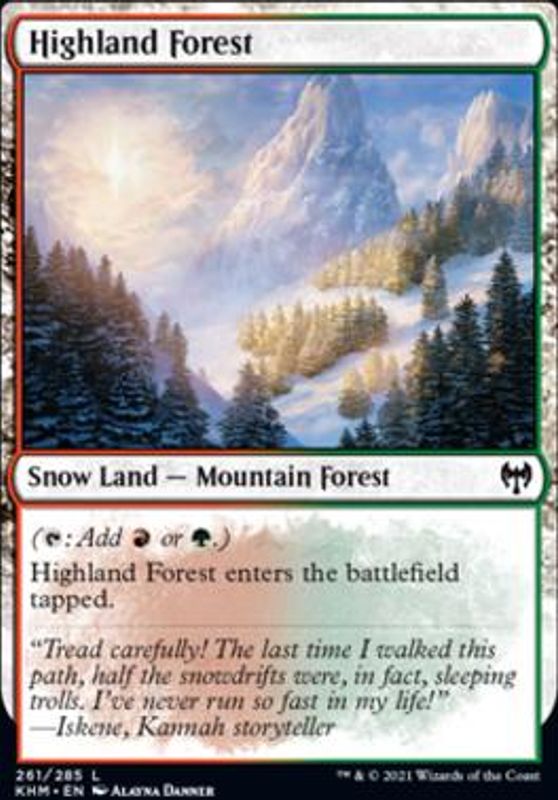 Highland Forest (foil)