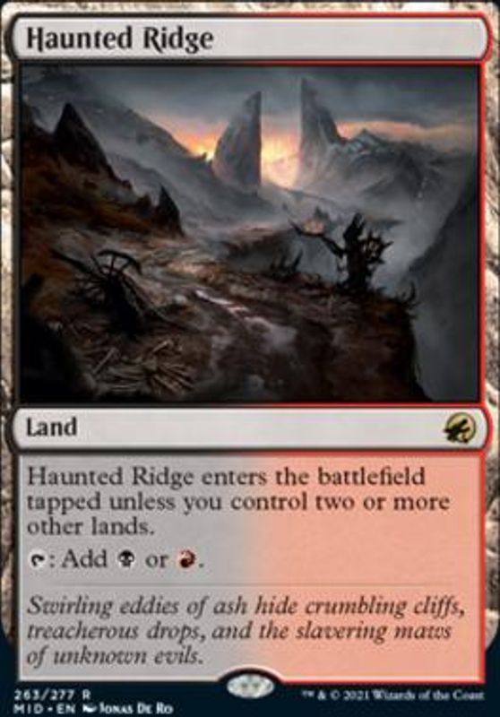 Haunted Ridge (foil)