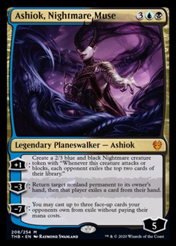 Ashiok, Nightmare Muse (foil)