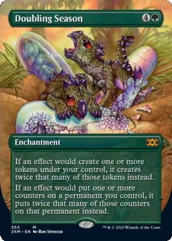 Doubling Season (borderless) (foil)