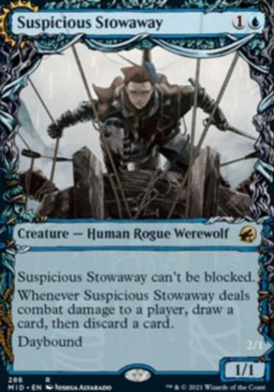 Suspicious Stowaway (Showcase) (foil)