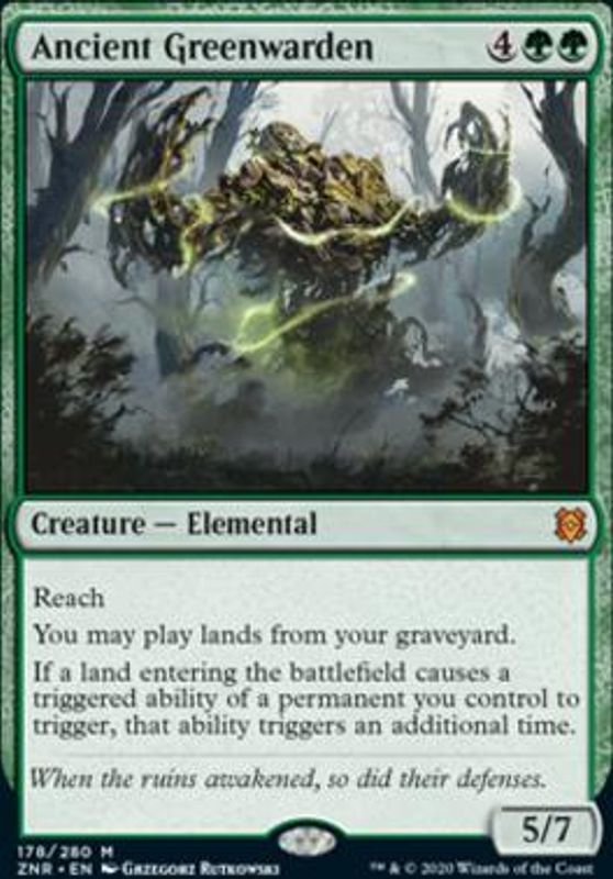 Ancient Greenwarden (foil)