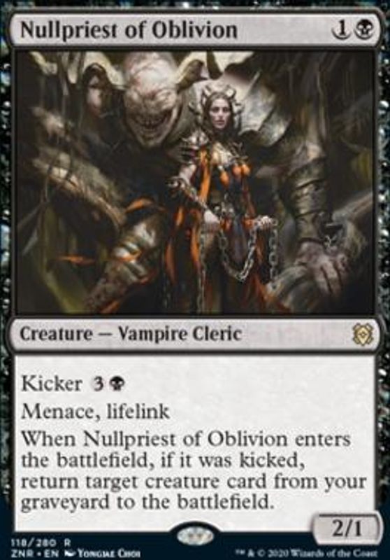Nullpriest of Oblivion (foil)