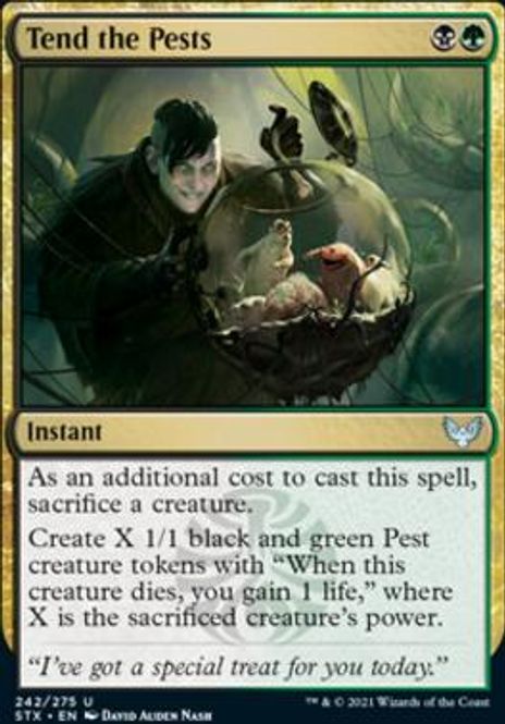 Hovedbilde Tend the Pests (foil)