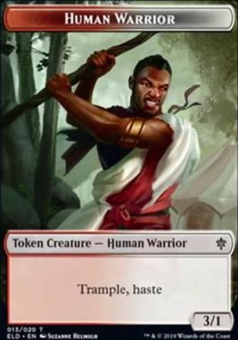 Hovedbilde Human Warrior Token