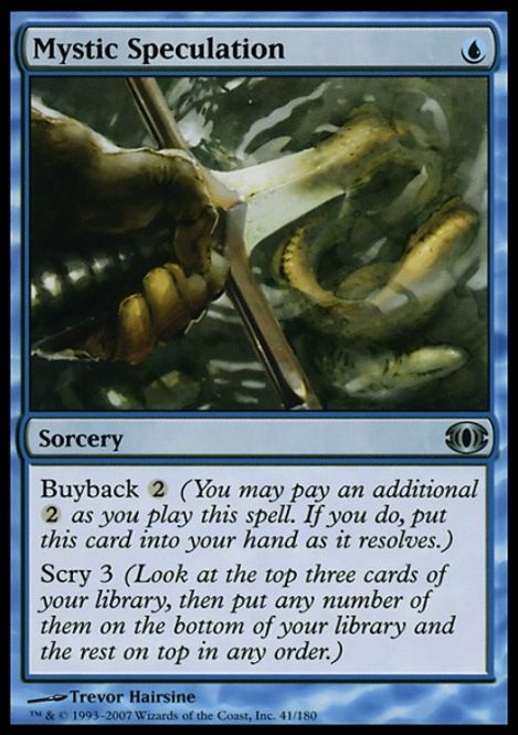 Hovedbilde Mystic Speculation