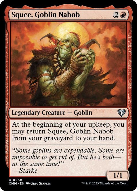Hovedbilde Squee, Goblin Nabob (foil)