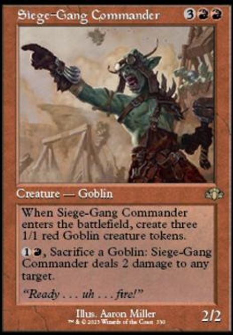 Hovedbilde Siege-Gang Commander (Retro ...