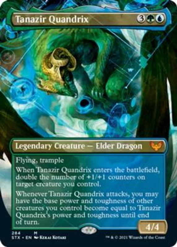 Tanazir Quandrix (Borderless)