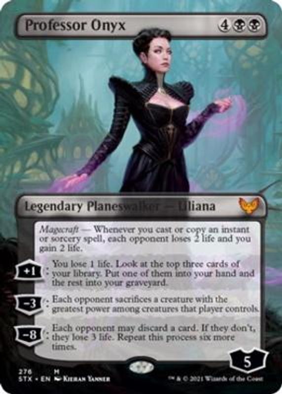 Professor Onyx (Borderless) (foil)
