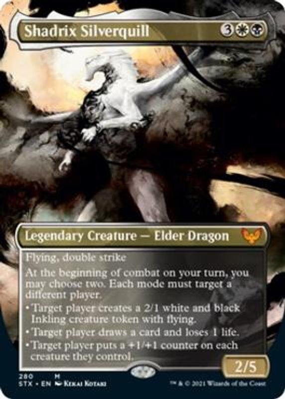 Shadrix Silverquill (Borderless) (foil)