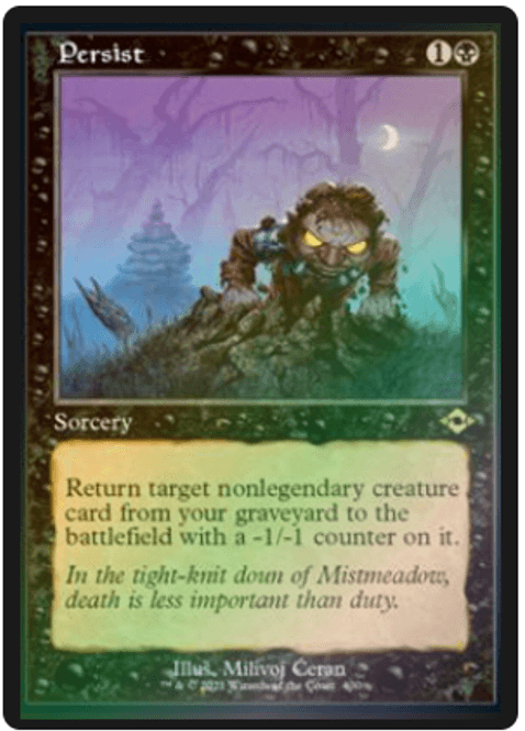 Hovedbilde Persist (Retro Frame) (foil)