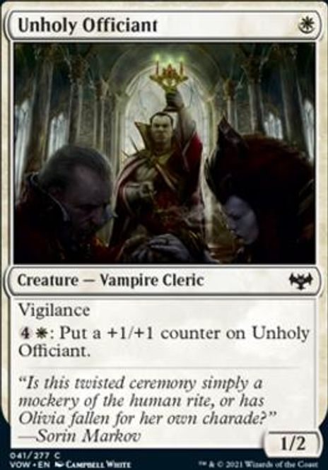 Hovedbilde Unholy Officiant
