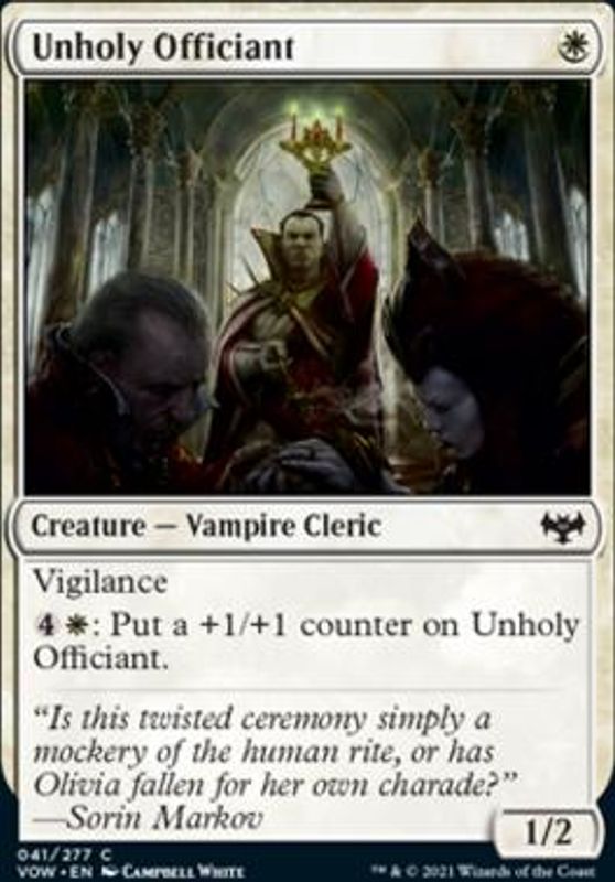 Unholy Officiant