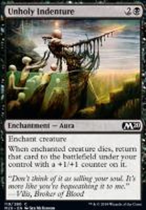 Unholy Indenture