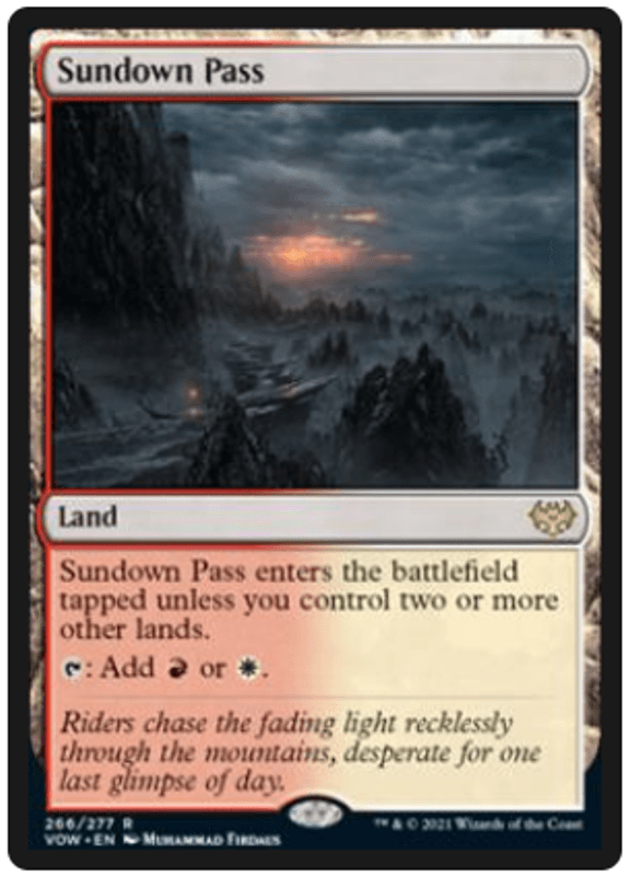 Sundown Pass (foil)