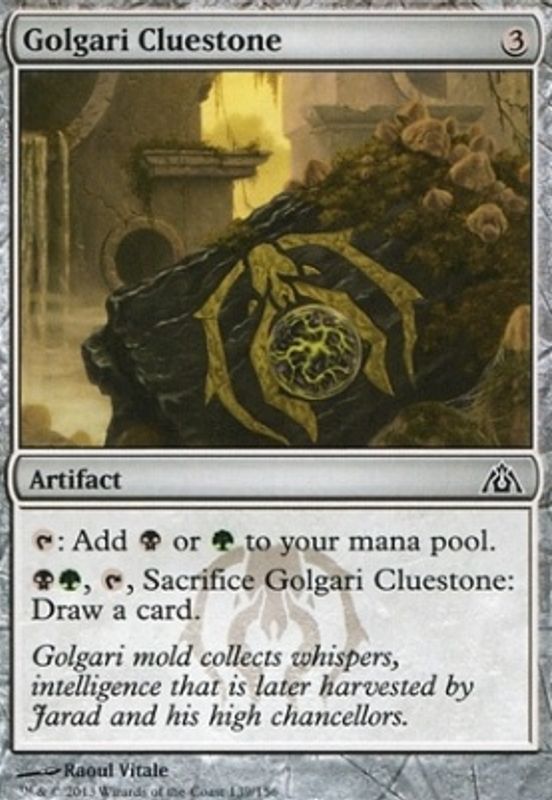 Golgari Cluestone
