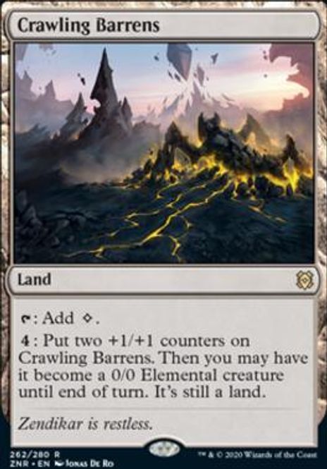 Hovedbilde Crawling Barrens (foil)