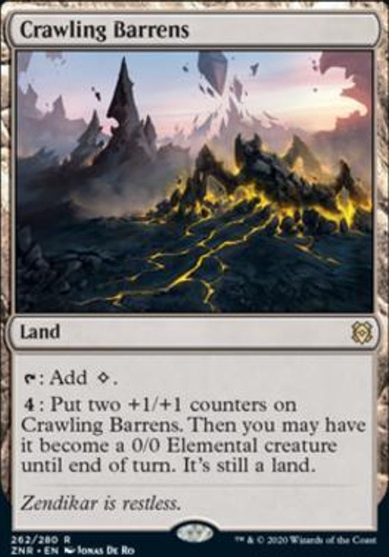 Crawling Barrens (foil)