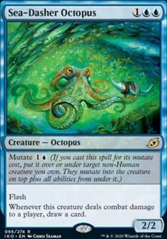 Sea-Dasher Octopus