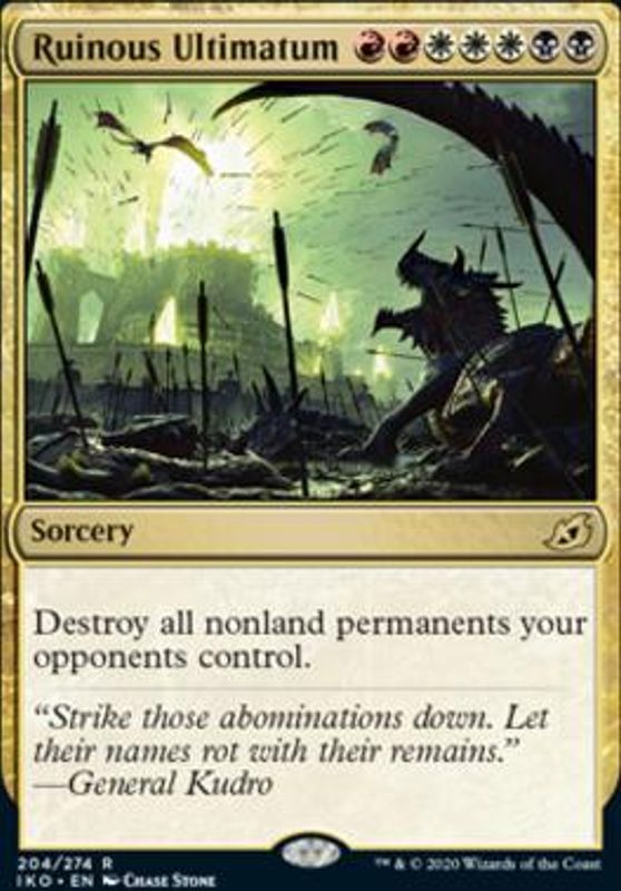 Ruinous Ultimatum (foil)
