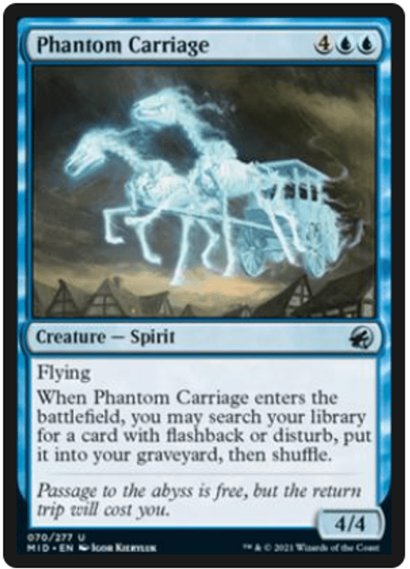 Phantom Carriage (foil)