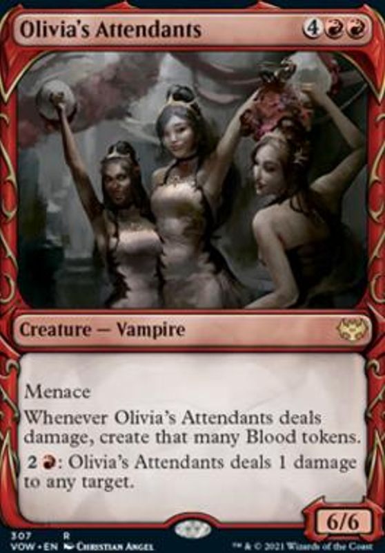 Olivia's Attendants (Showcase) (Foil)
