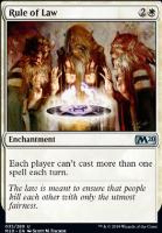 Rule of Law (foil)