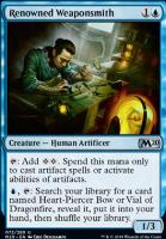 Renowned Weaponsmith (foil)