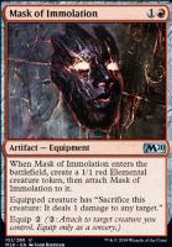Mask of Immolation (foil)