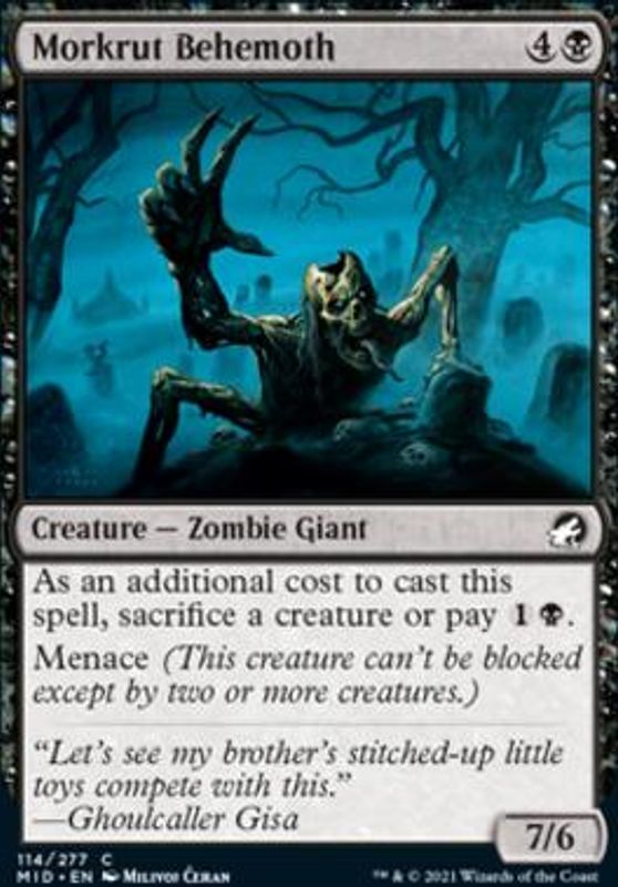 Morkrut Behemoth (foil)