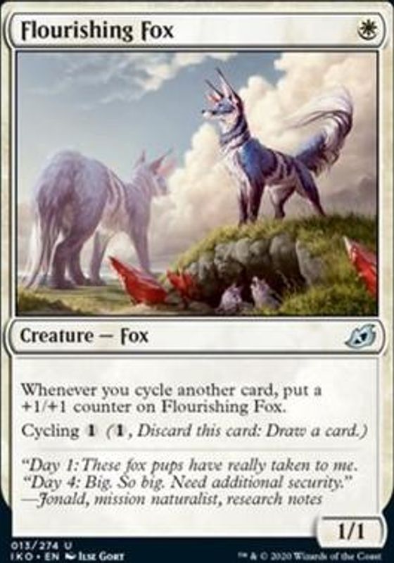 Flourishing Fox (foil)