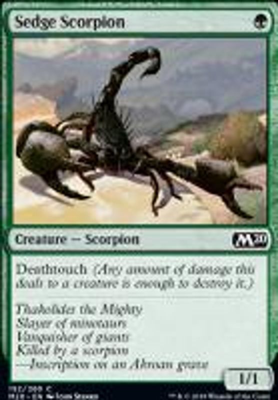 Sedge Scorpion