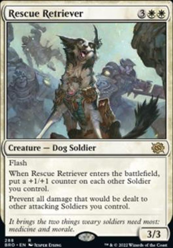 Rescue Retriever (foil)